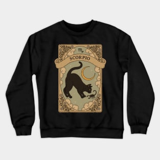 Scorpio - Cats Astrology Crewneck Sweatshirt